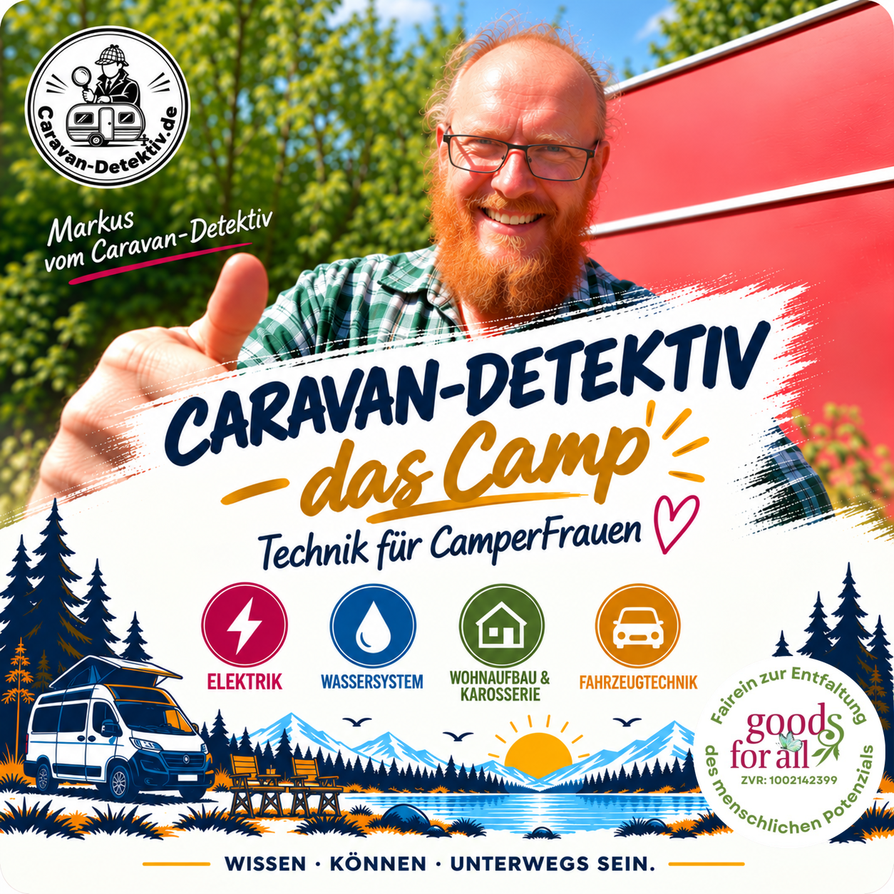 Caravan-Detektiv – das Camp: Technik für CamperFrauen