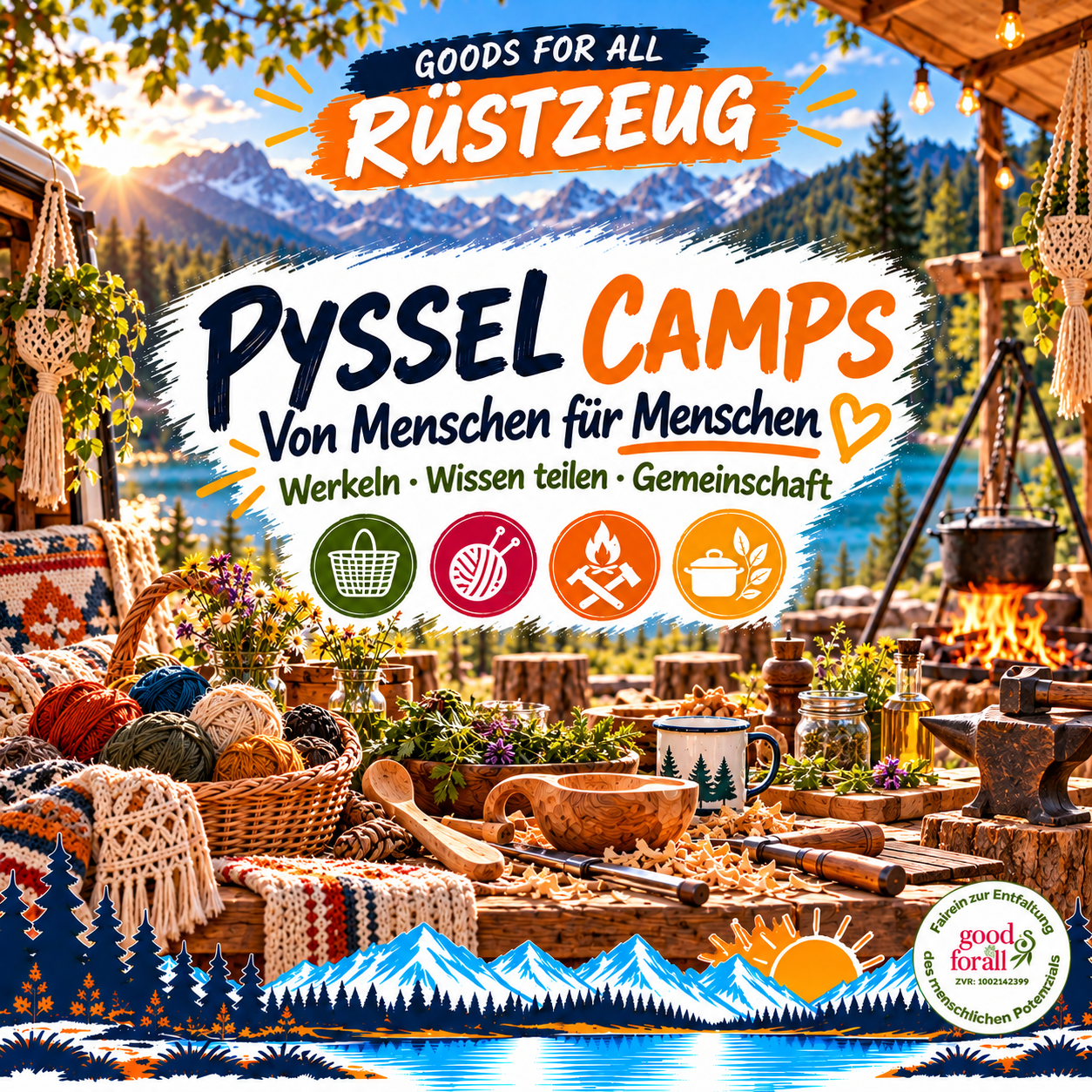 Pyssel Camps – Von Menschen für Menschen